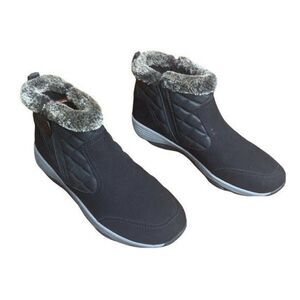 Easy Spirit Women Vance 10 ankle booties Black Quilted Size 7.5 M